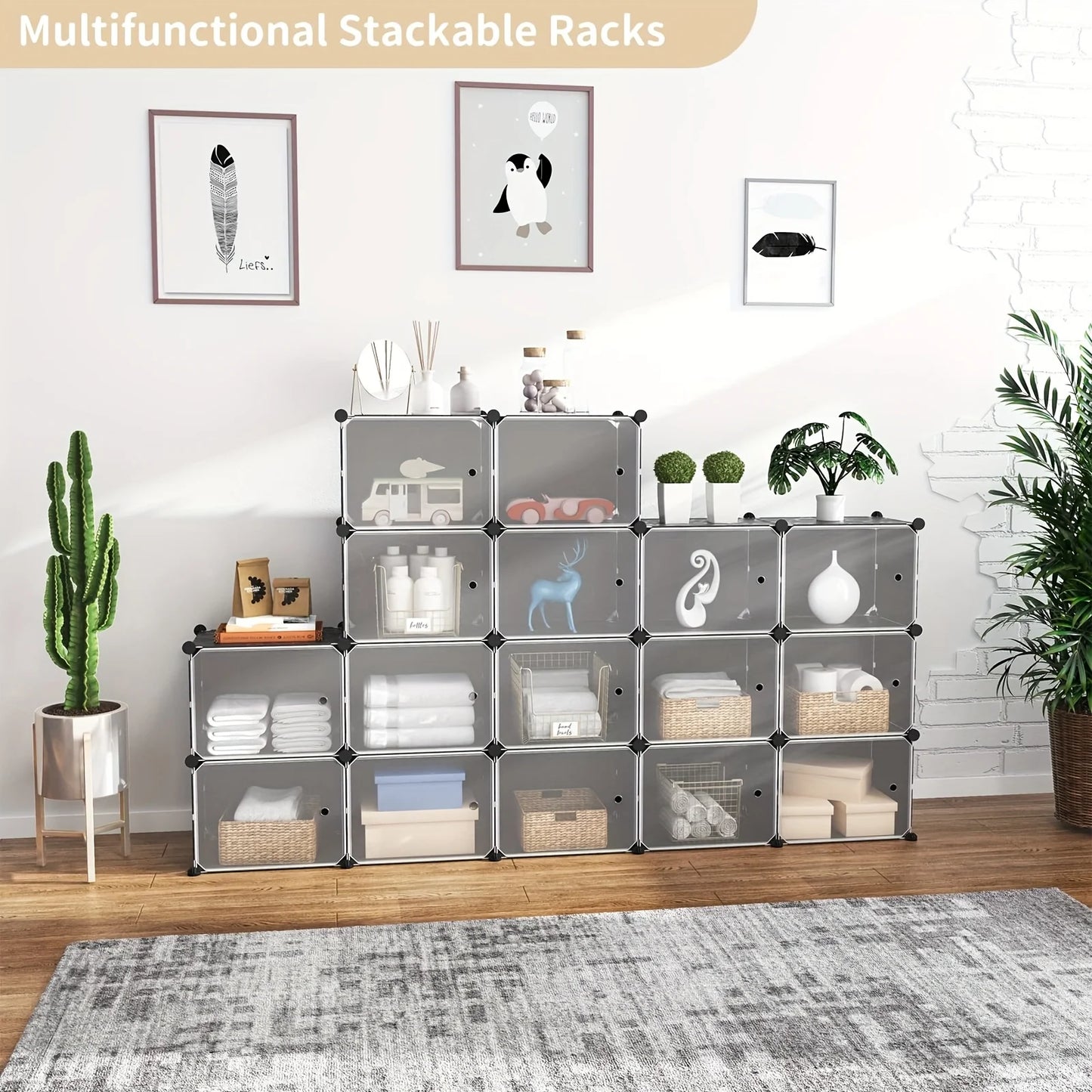 Space-saving Tower Shoe Rack