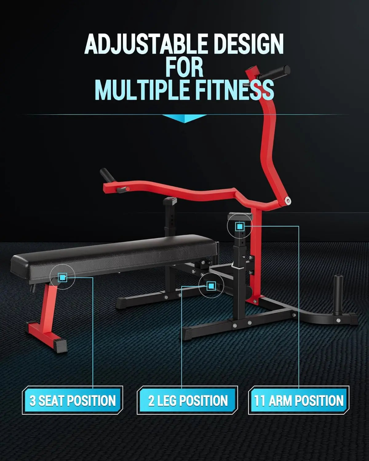 HiMISS Chest Press Machine For Strength Training Equipment