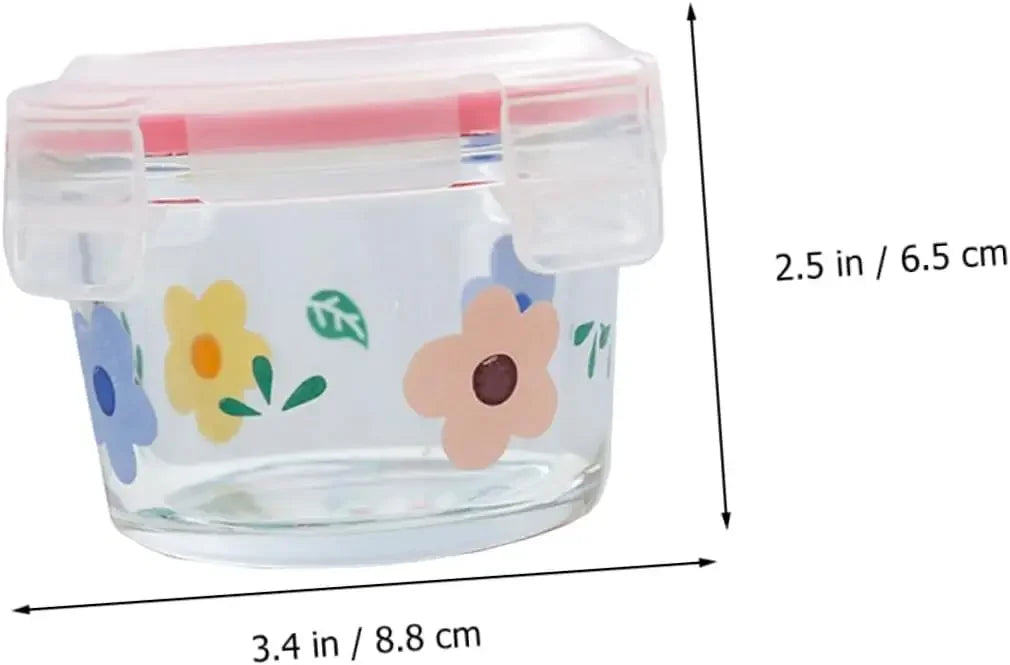 Sealed Glass Box Containers Kitchen