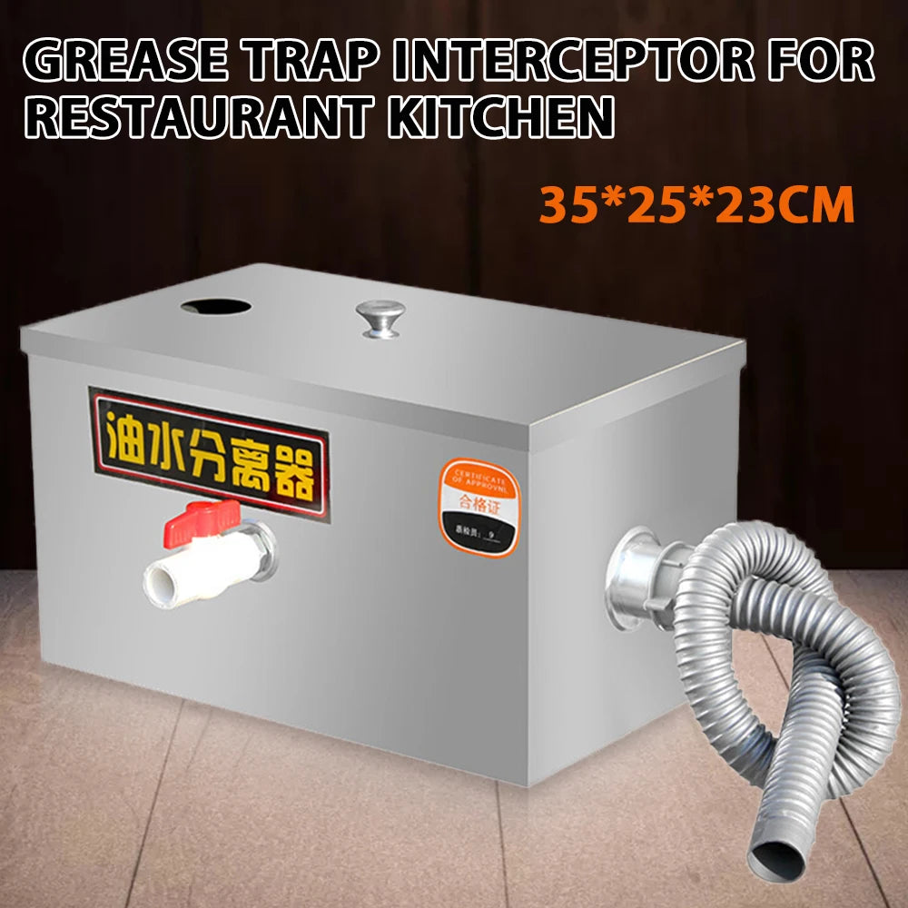 Grease Trap Stainless Steel Interceptor