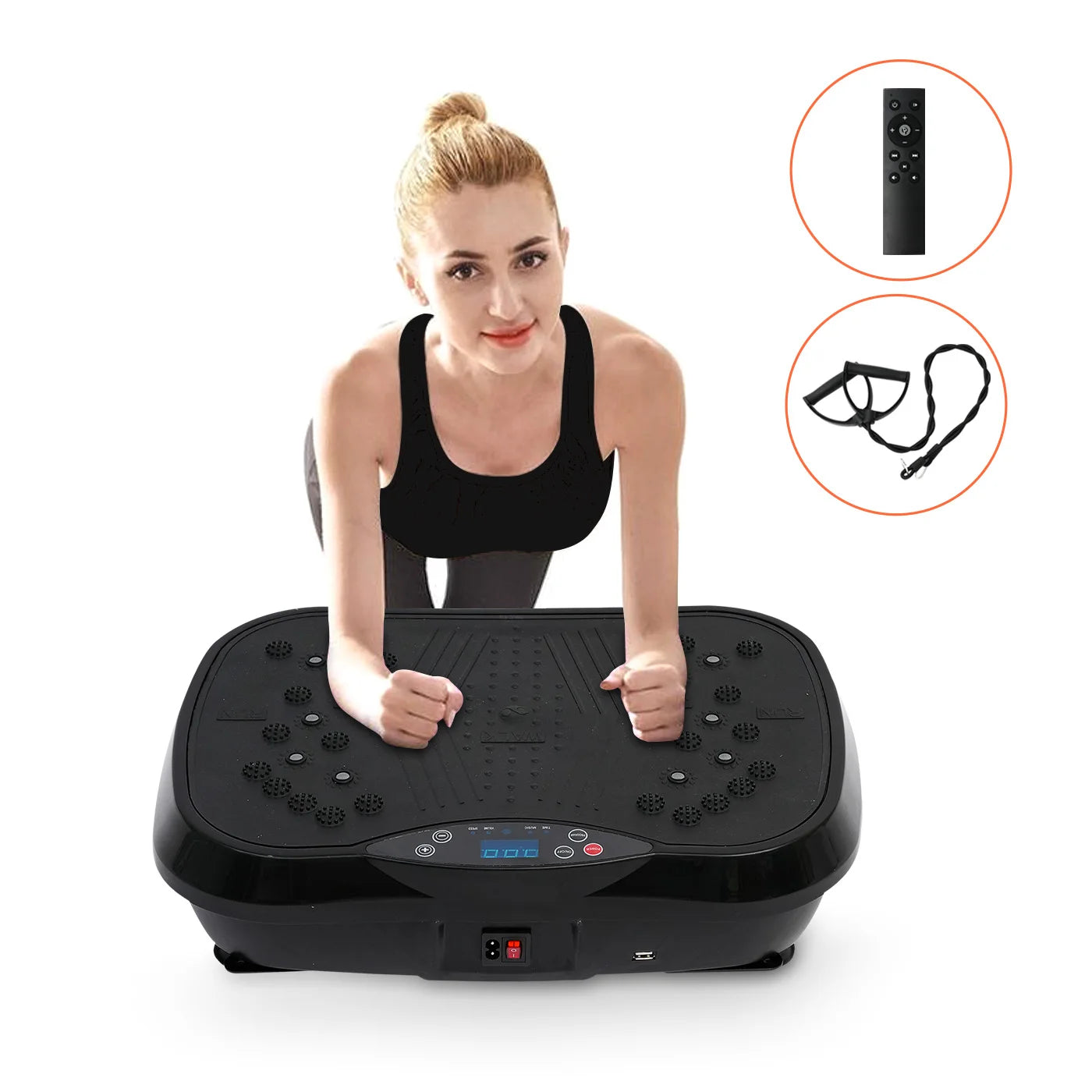 N Vibration Plate Exercise Machine For Home Gym Body Toning