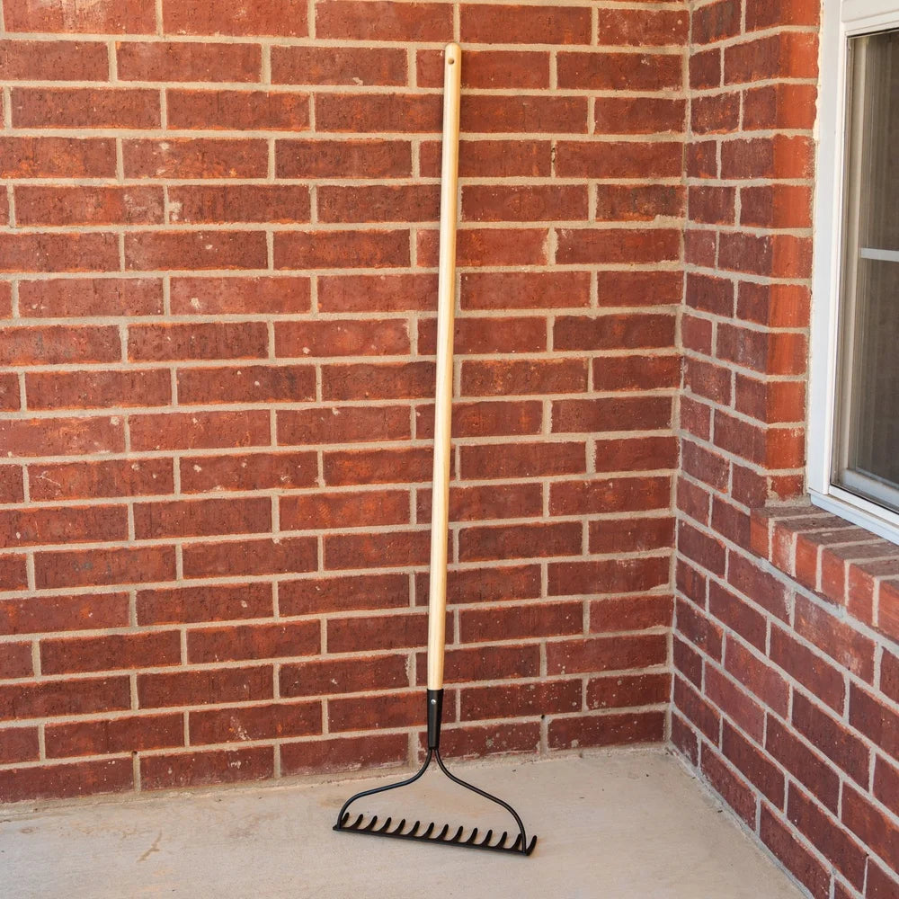 Garden Bow Rake Ergonomic Durable Gardening Tool