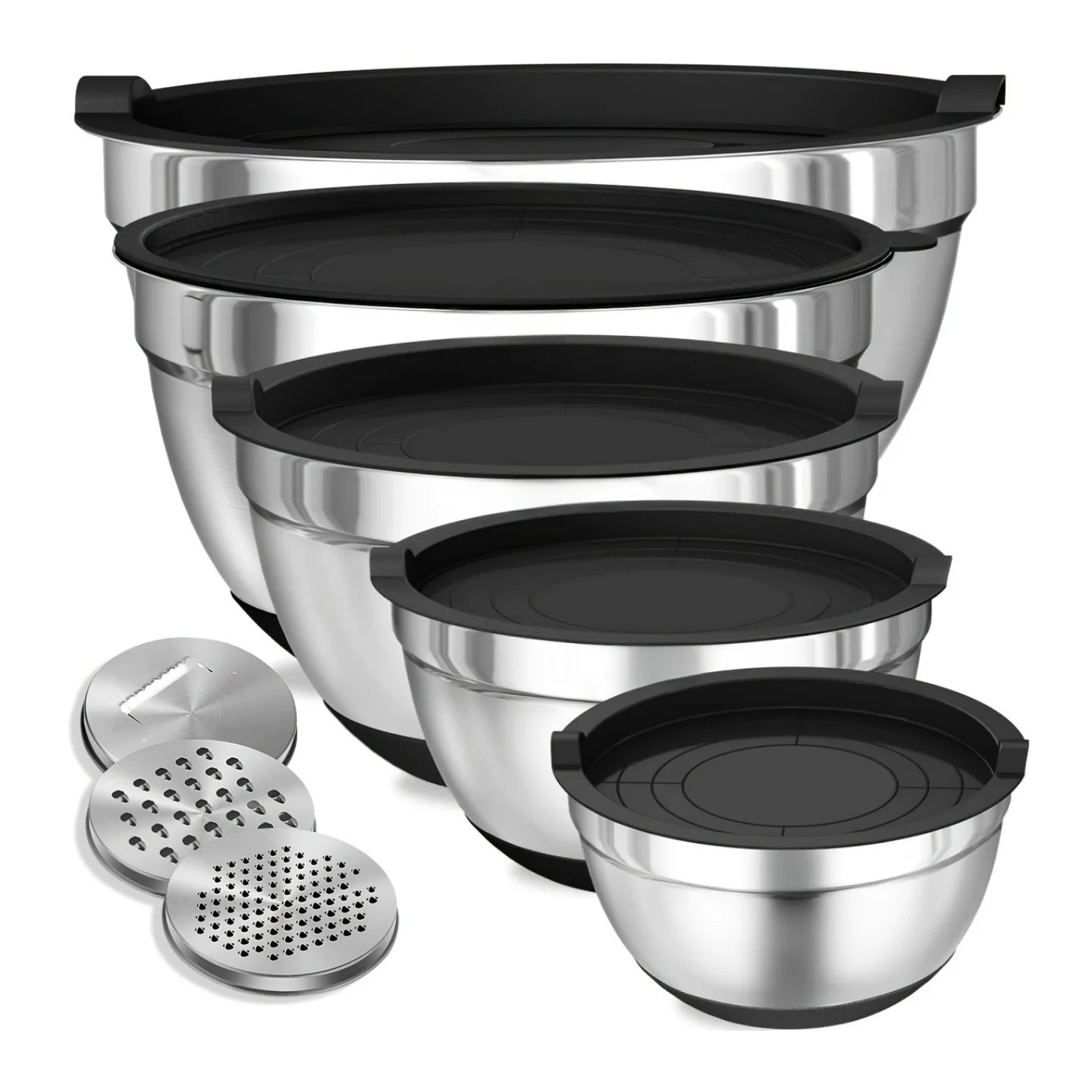 8pcs Mixing Bowls with Airtight Lids