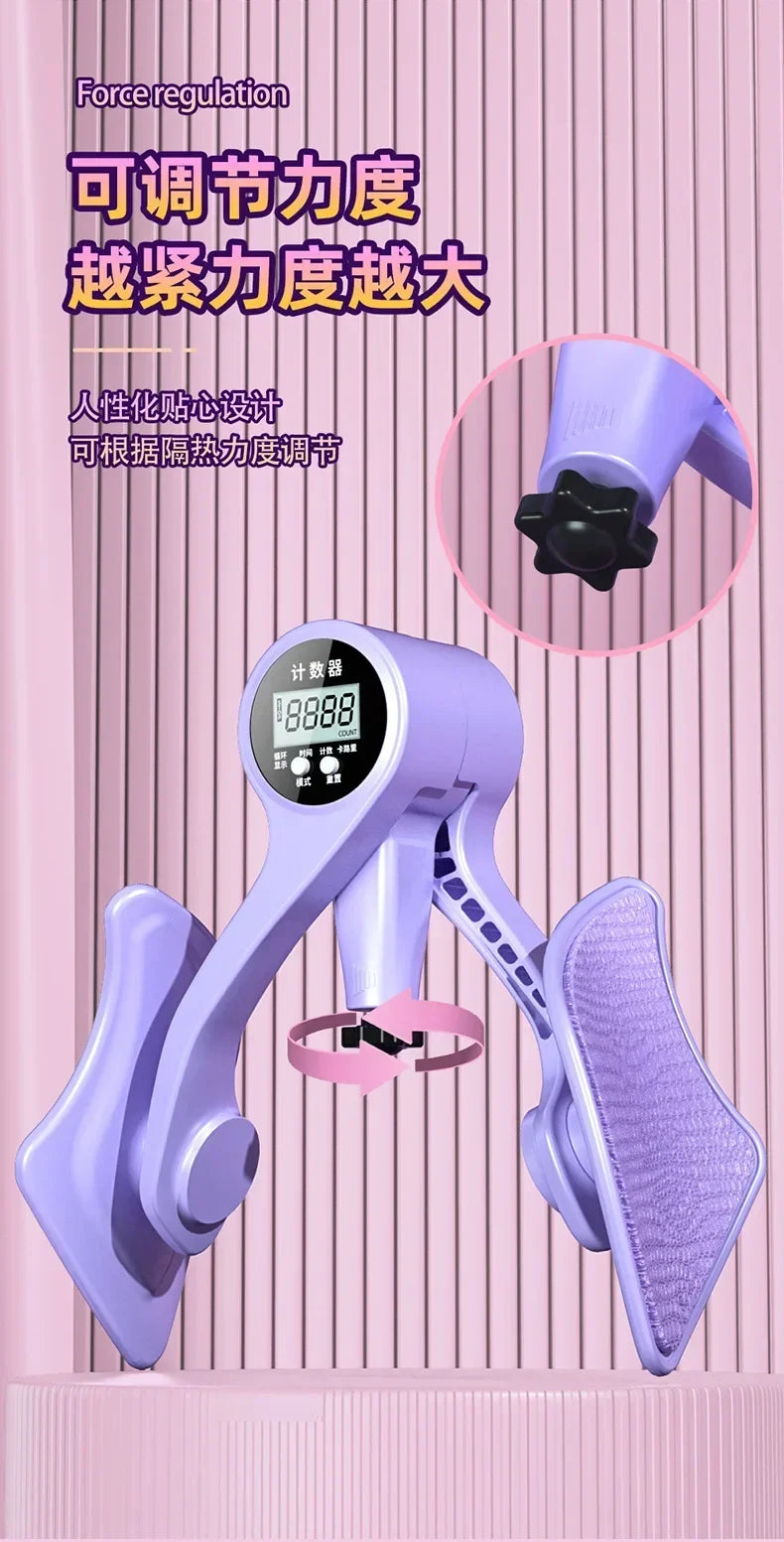 SMHXIANGQIANJIN Digital Counter Hip Leg Trainer For Fitness