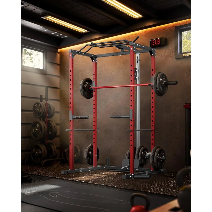 Power Cage and Racks for Home Gym