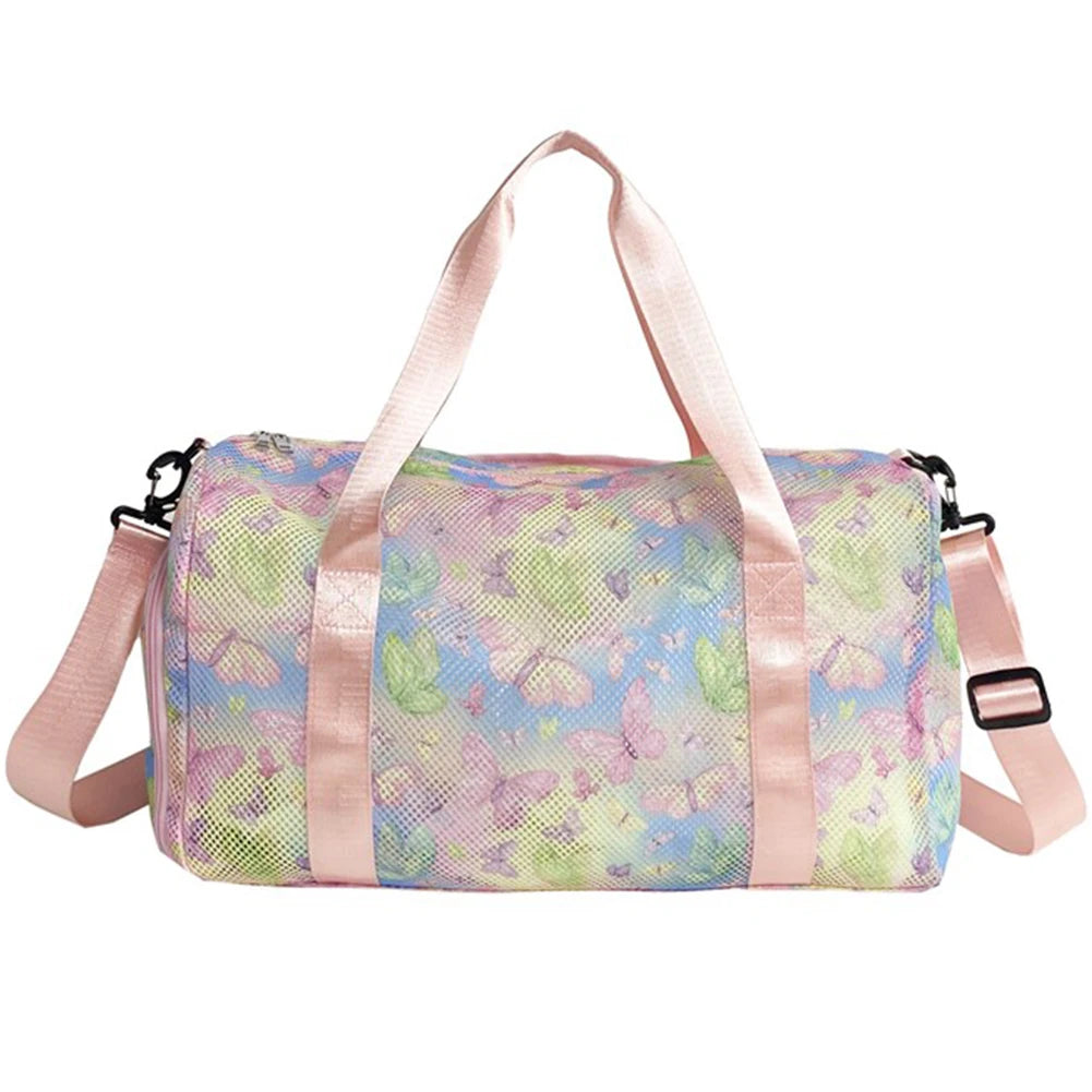 Mesh Travel Duffle Bag Luggage Bag