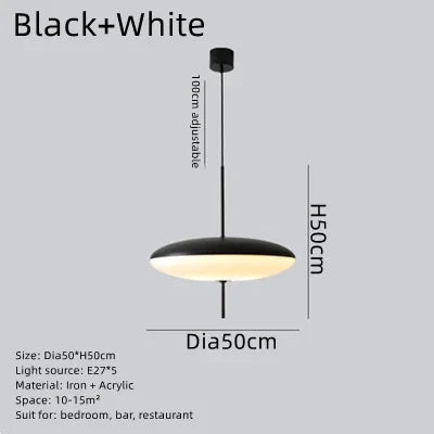 Jiankexing Astep Flying Saucer UFO Pendant Chandelier Modern Designer Light Architectural Lighting