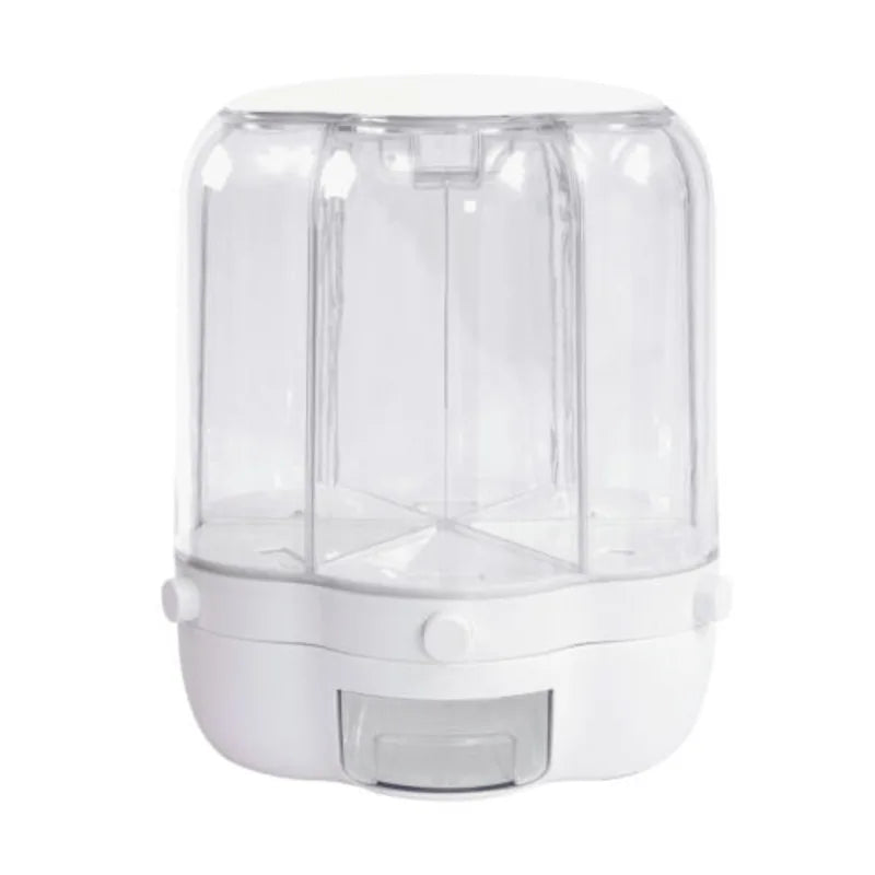 Rotating Food Storage Containers