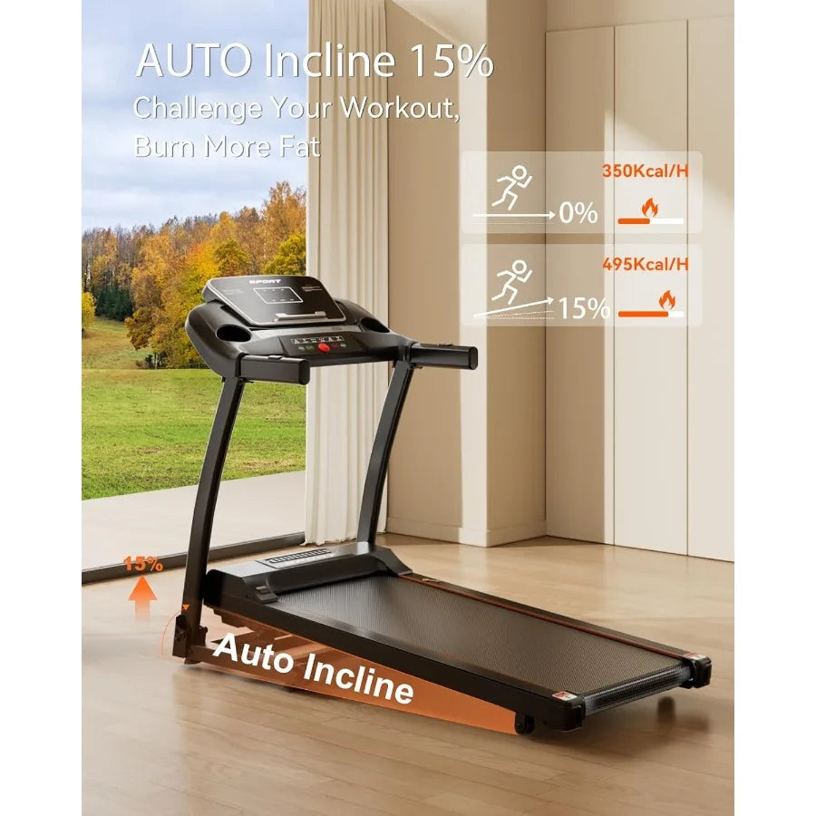 Treadmill with Incline, Treadmills for Home,