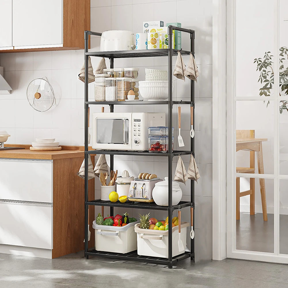 Durable Heavy-Duty 5 Tier Shelving Unit For Industrial-Grade Storage-SolutionsPro