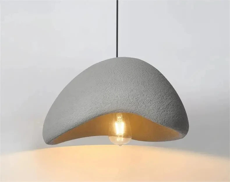 Modern E27 Pendant Lights Wabi Sabi Dining Table Ceiling Chandelier