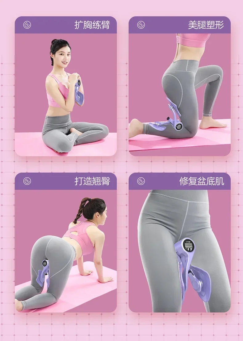 SMHXIANGQIANJIN Digital Counter Hip Leg Trainer For Fitness