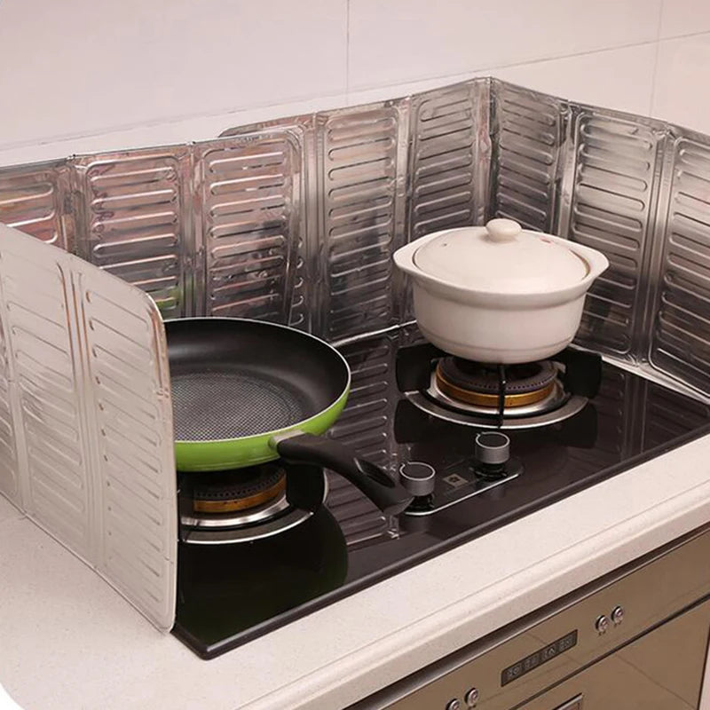 Kitchen Oil Baffle Aluminum Foil Cooktop Oil Baffle