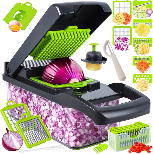 16 In 1 Professional Kitchen Slicer Multi Tool For Fruits And Vegetables