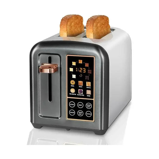 Smart Touchscreen Toaster with LCD Display and Functions