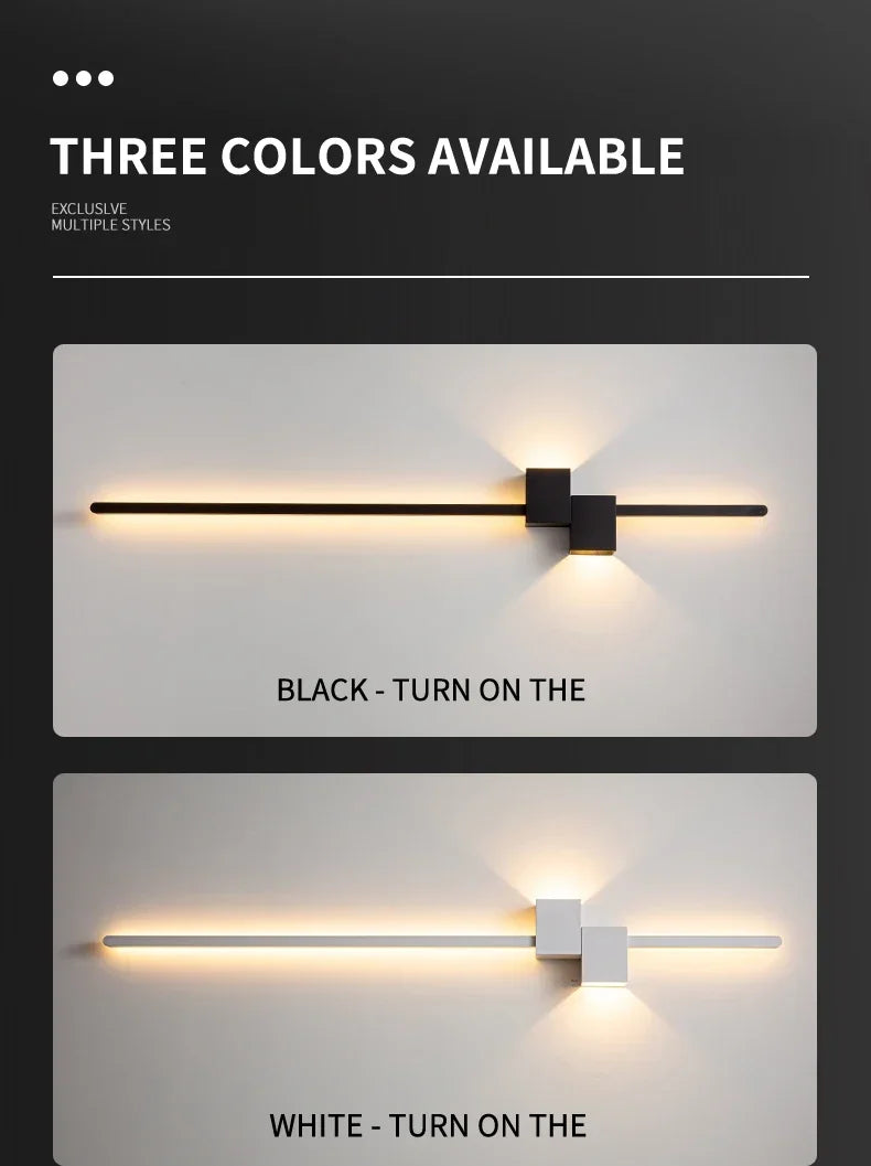 New Modern Minimalist Wall Lamp