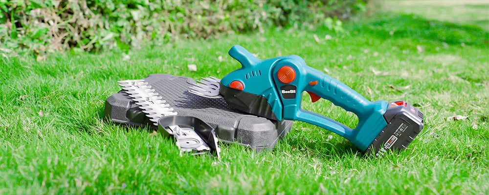 SEESII 2 IN 1 Cordless Hedge Trimmer