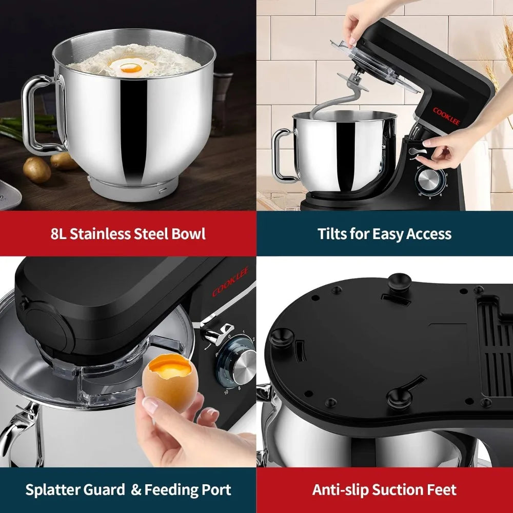 6-IN-1 Stand Mixer,