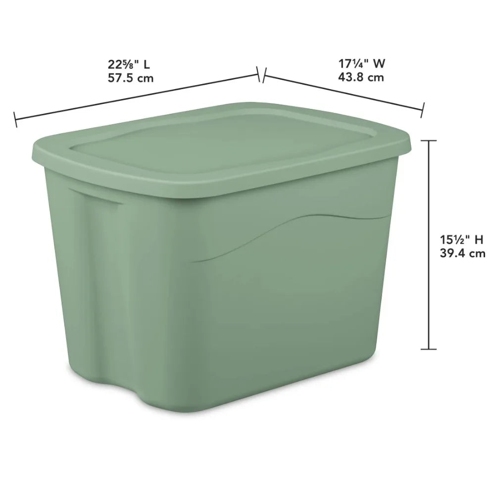 Sterilite Stackable Plastic Storage Bin