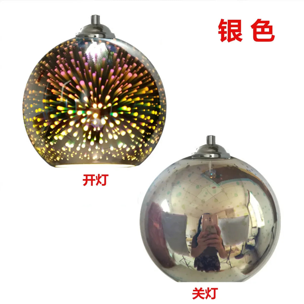 LZPZ Modern 3D Colorful Pendant Lights E27 Cord Pendant Ceiling Lighting For Kitchen Dining Living Room