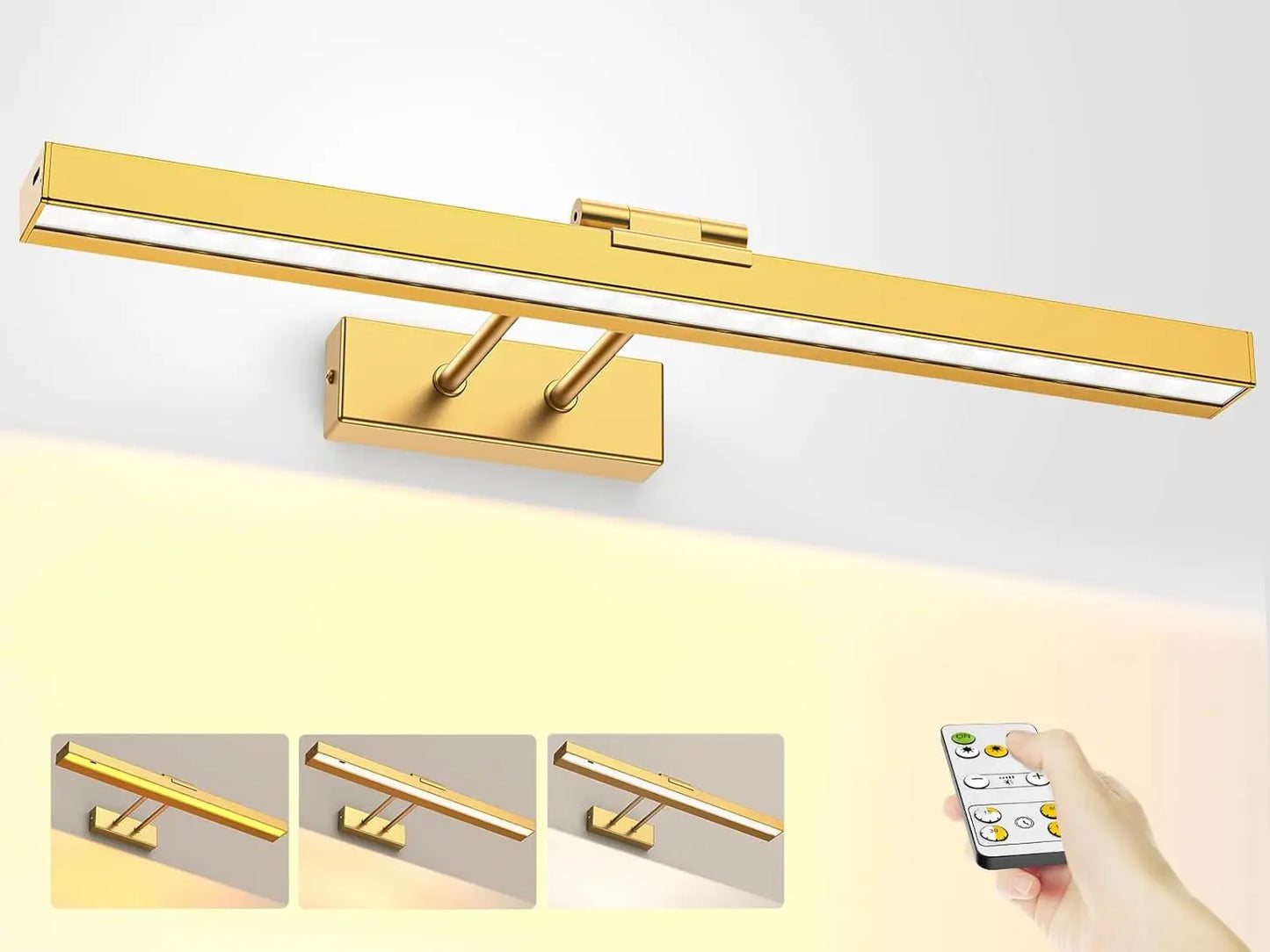 PRTILOUD Wireless Art Light Battery Powered Wall Mounted