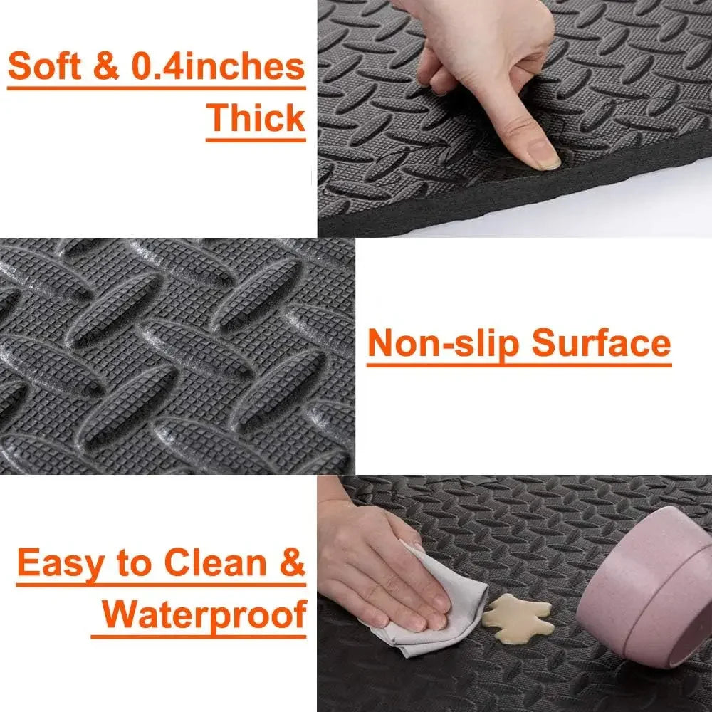 16Pcs Eva Foam Mat Anti-Slip Mat