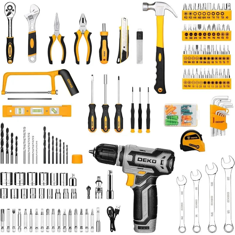 Tool Kit Box Drill Set