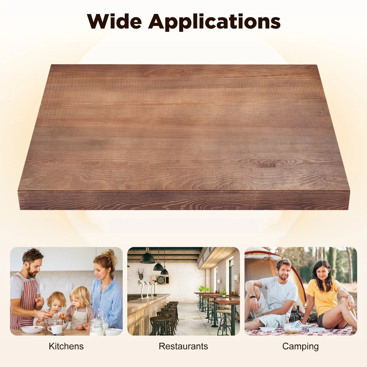 Stove Top Cover for Home Kitchens Restaurants Camping Meal Prep Tray Stove Cover for Holding Kitchen Items & Daily Storage Needs