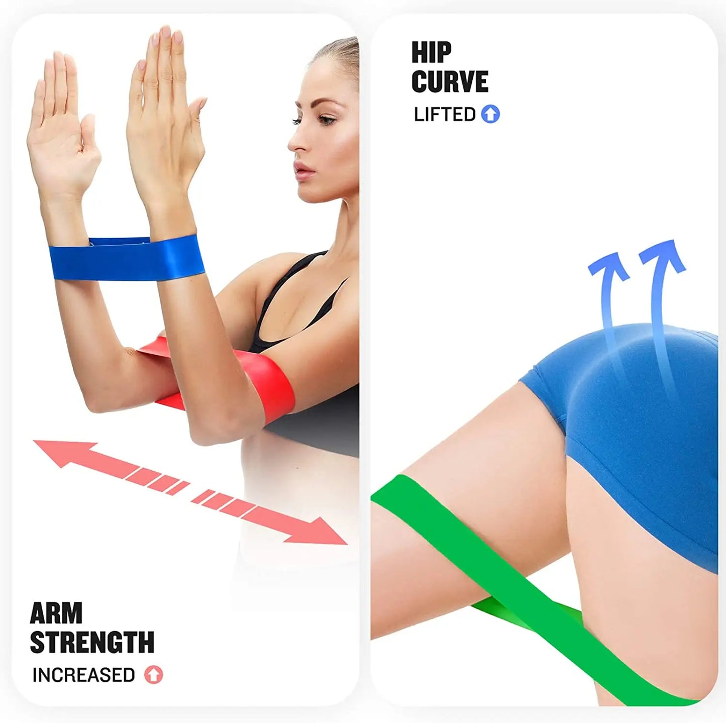 Resistance Bands for Full Body Workout and Training Set