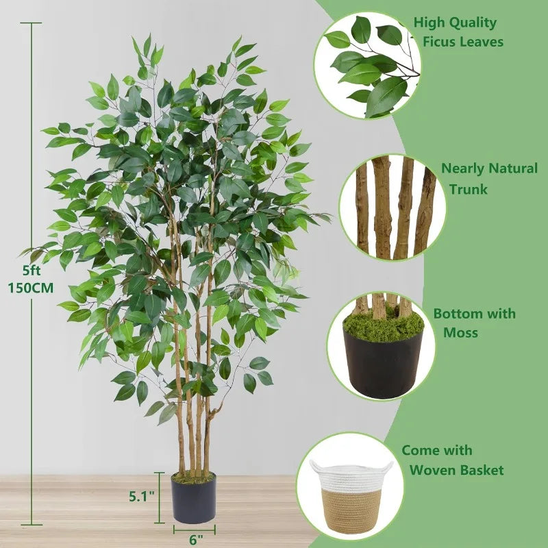 Artificial Ficus Tree,