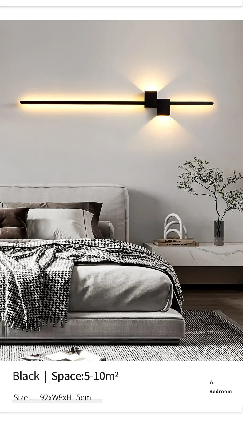 New Modern Minimalist Wall Lamp