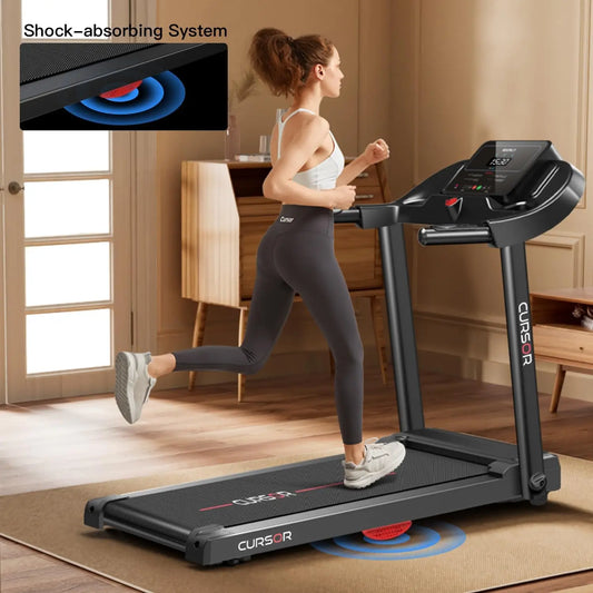 Home Folding Treadmill with Pulse Sensors,