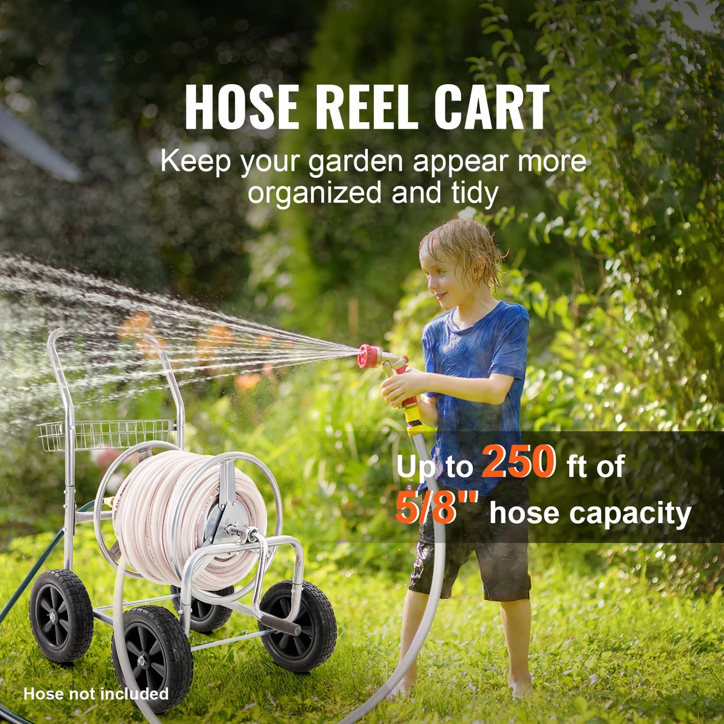 Garden Hose Reel Cart