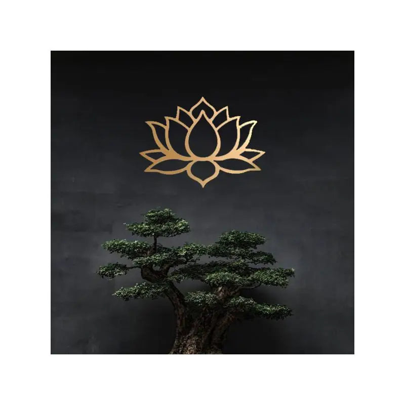 Lotus Metal Wall Art