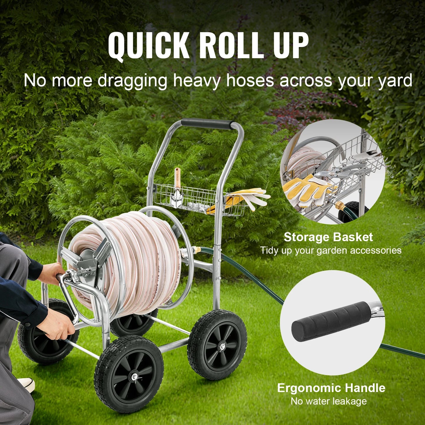 Garden Hose Reel Cart