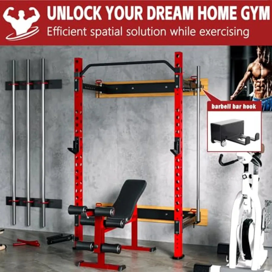 2 x 2 Foldable Squat Rack
