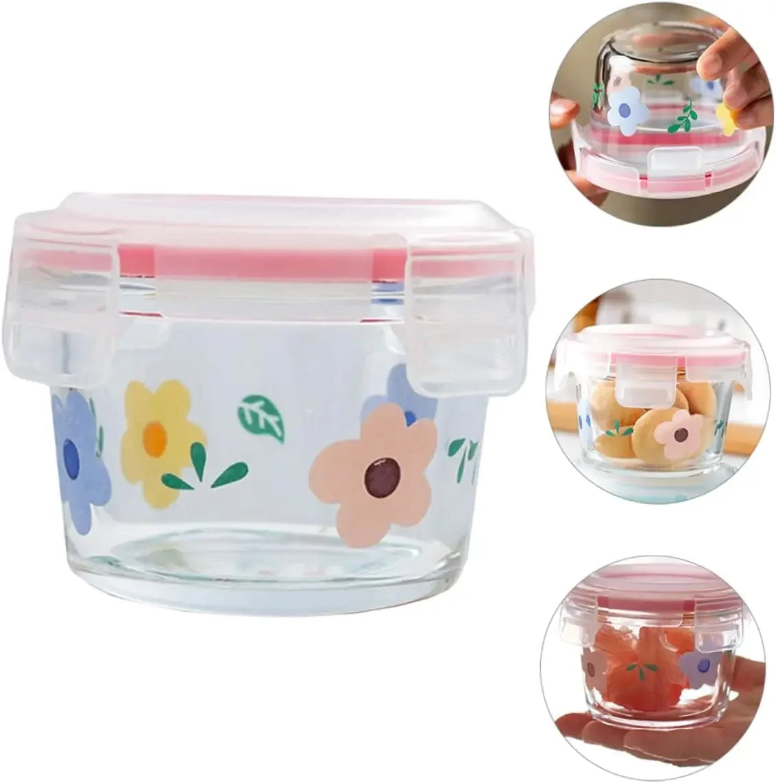 Sealed Glass Box Containers Kitchen