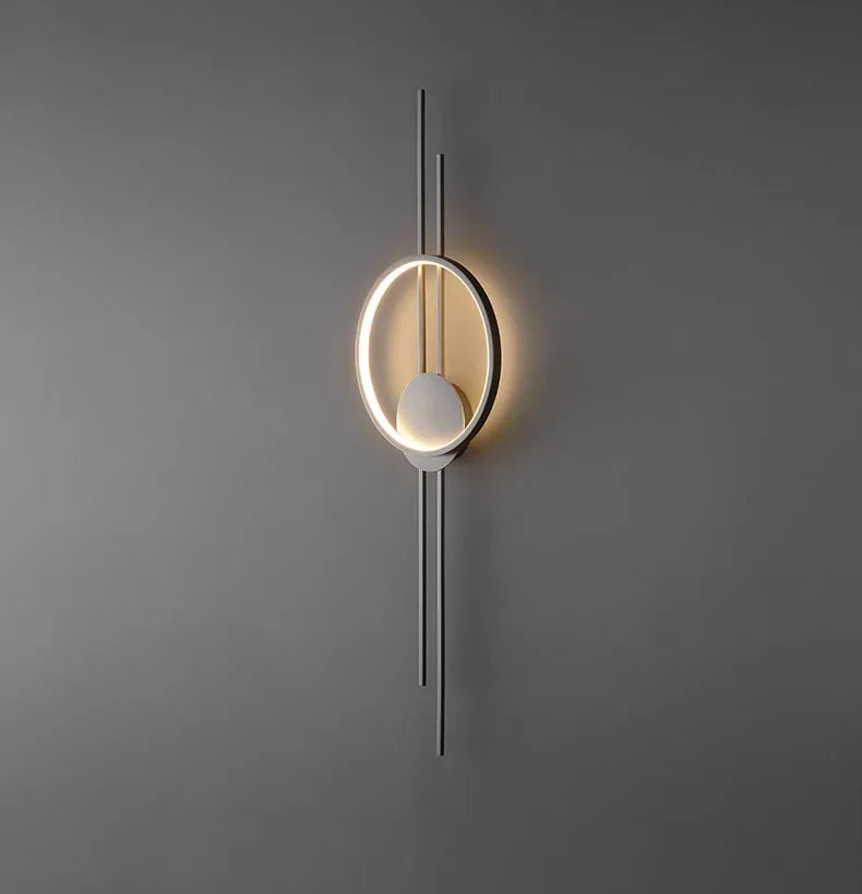Enerlord Nordic Copper LED Wall Light Fixture Modern