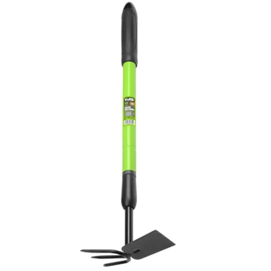 Telescopic Garden Hoe DualHead Weeding and Cultivating Tool