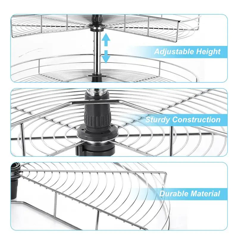 Kitchen Cabinet Corner Shelf 270 Degree