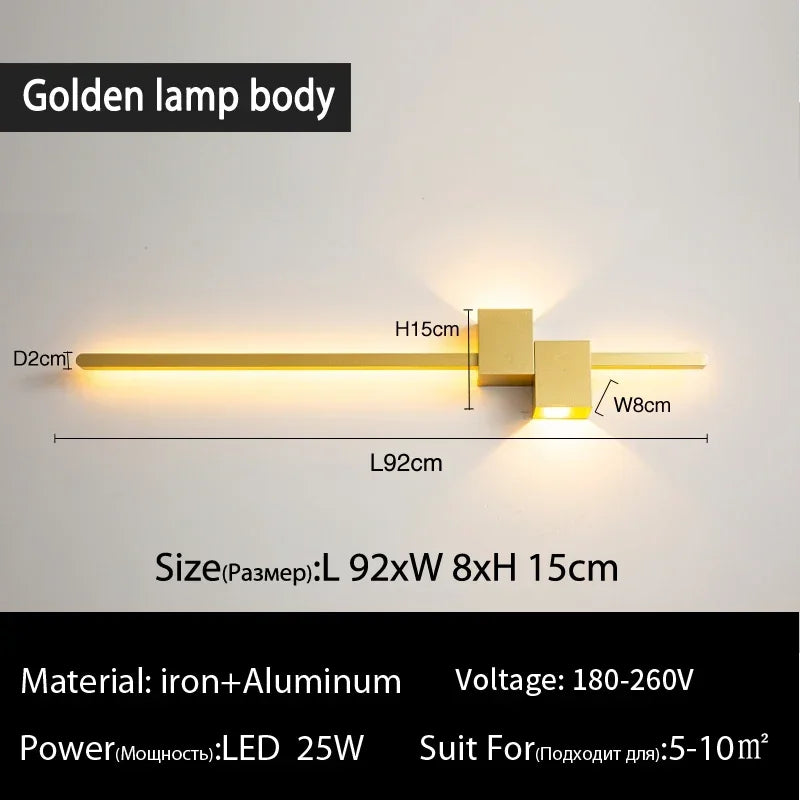 New Modern Minimalist Wall Lamp