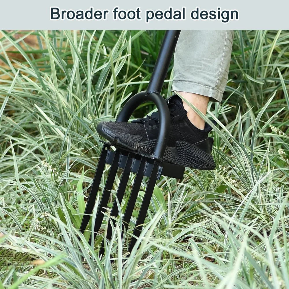5-Tine Gardening Pitch Fork