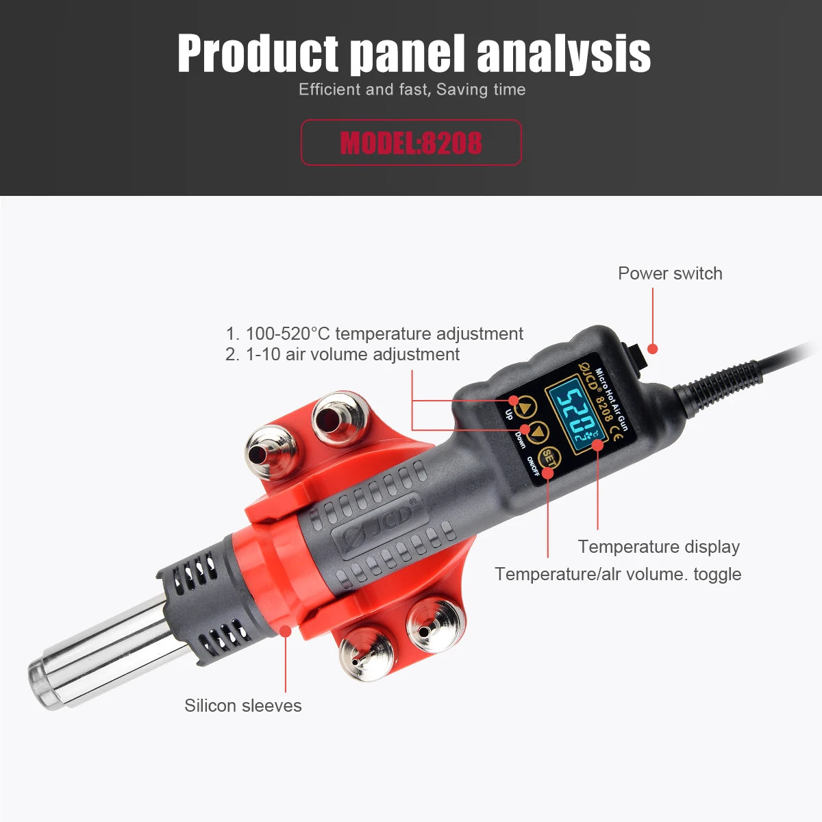 JCD Micro Hot Air Gun
