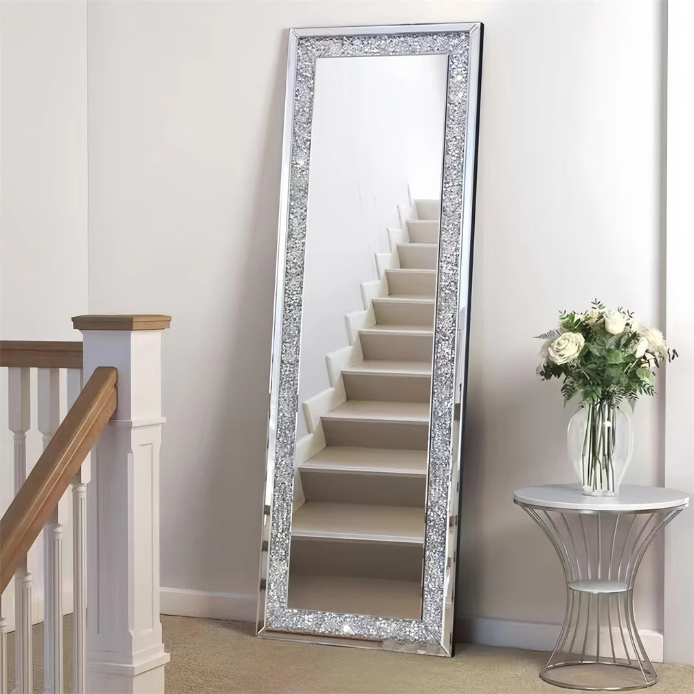 XXXL Large Charming Diamond Decorative Wall Mirror