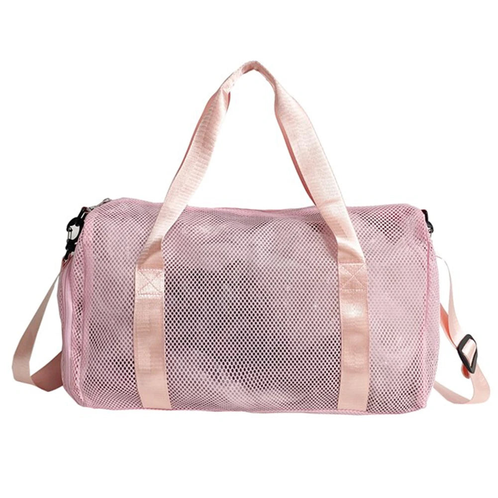 Mesh Travel Duffle Bag Luggage Bag