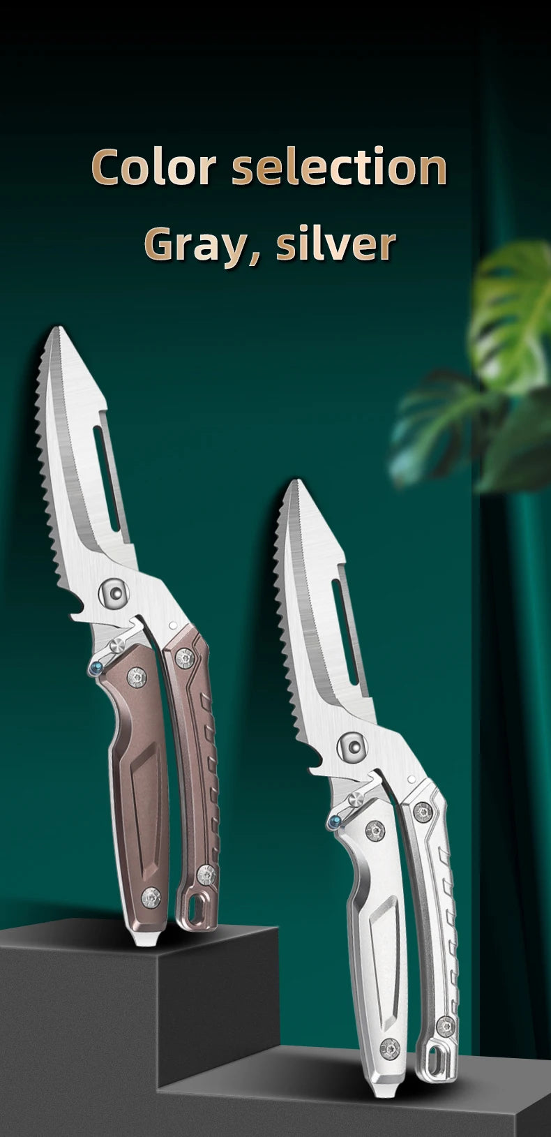 Heavy Duty Poultry Shears Professional Kitchen Stainless Steel