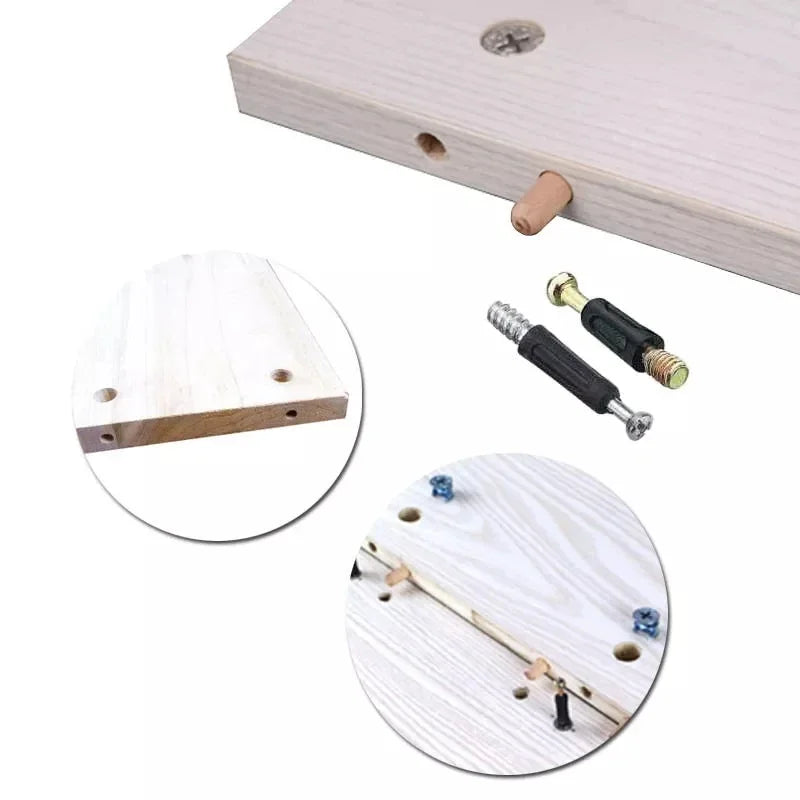 ALLSOME 3 IN 1 Wood Dowelling Jig Kit