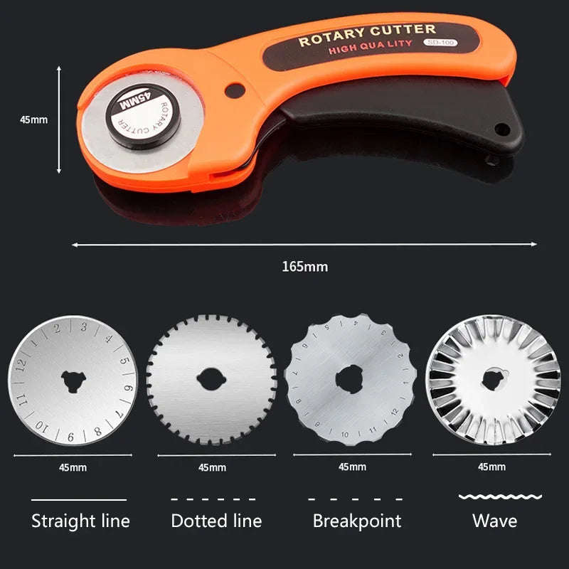 Icobbler Rotary Cutters Tool Set With Cutting Mats And Scissors