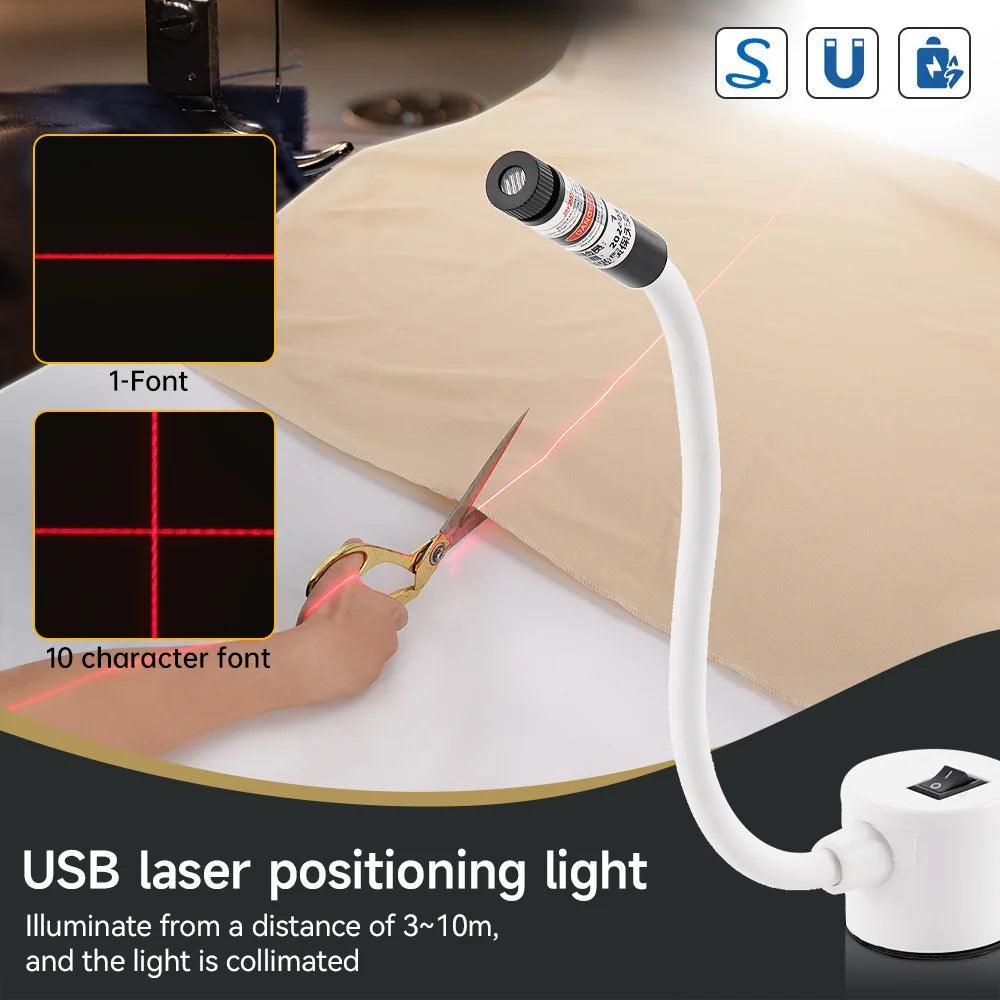 USB Powered Laser Light For Diamond Painting And Sewing