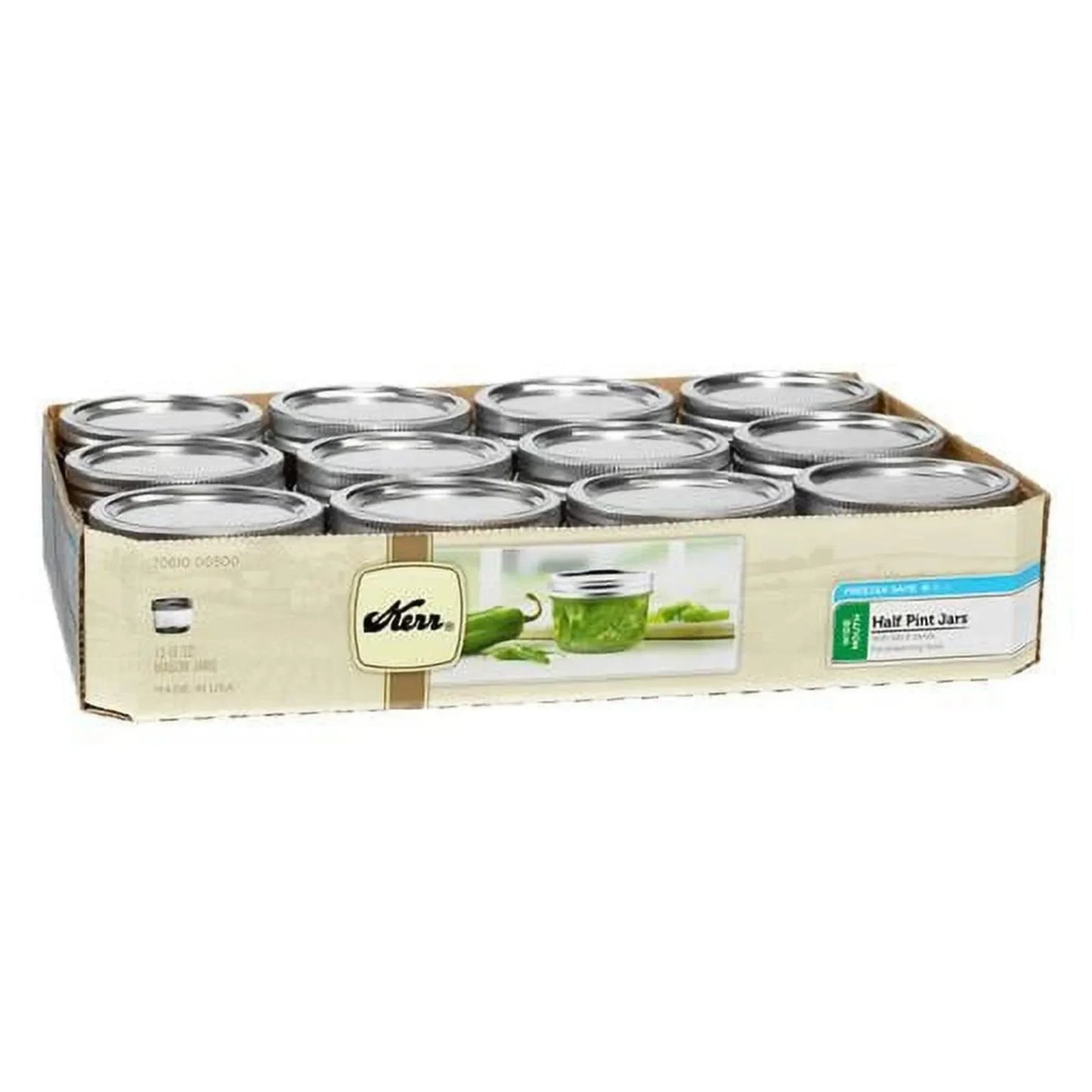 Canning Jars, with Lids and Bands,